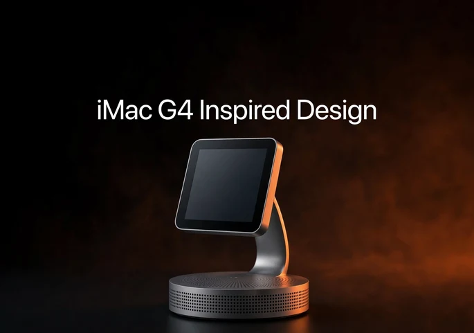 Apple HomePad: Release Date, Price, and Everything We Know 1 Apple HomePad design with iMac G4 style stand and tilting display