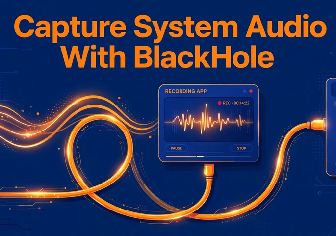 BlackHole multi output device setup on Mac